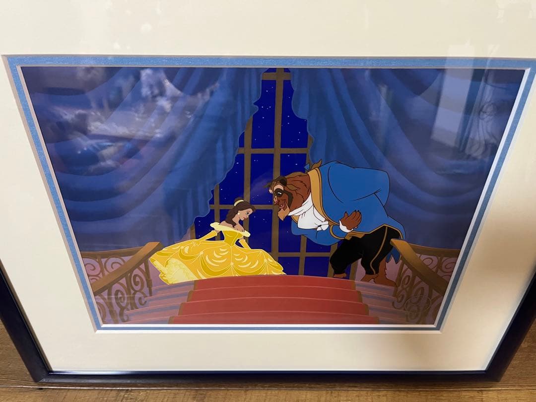 希少品］ディズニー 美女と野獣（チェンジ オブ ハート）セル画 - メルカリ