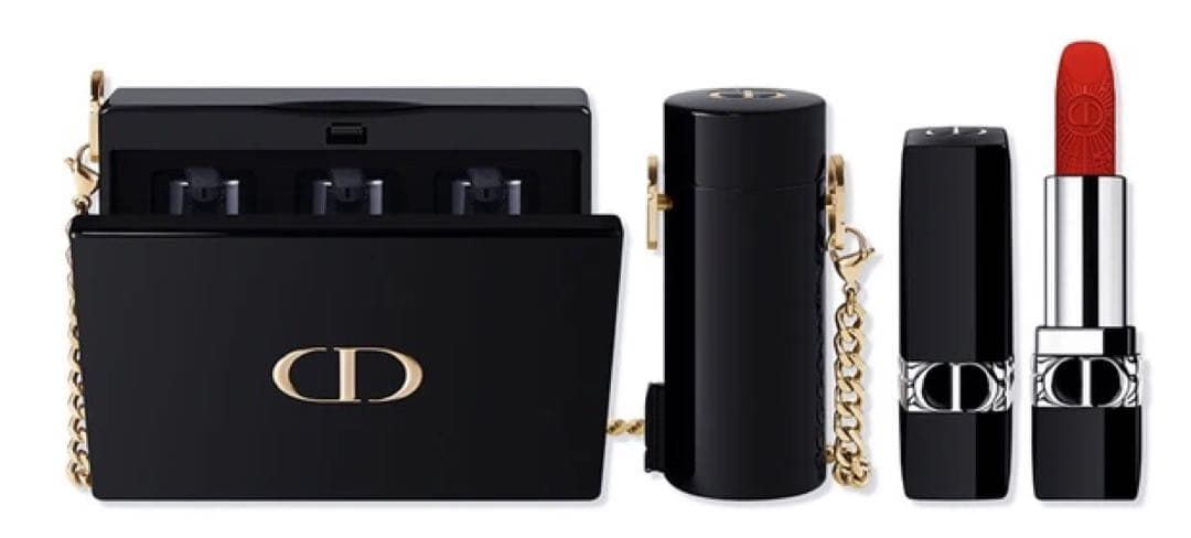 DIOR リップセット【限定品】 スウォッチ付き】宝石のような冬の煌めきを宿す「リップ