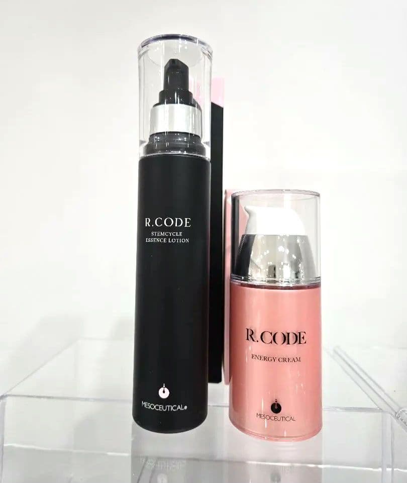 R.CODE　アールコード　ローション&ナイトクリームセット リニューアル発売☆R.CODE ステムサイクル エッセンスローション 100ml