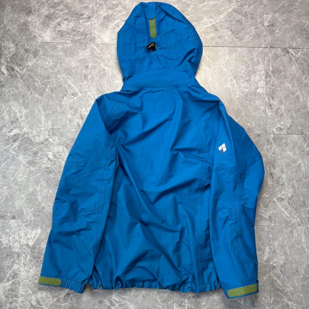 極美品 モンベル 3in1フォールライン パーカー ハードシェル ダウン M