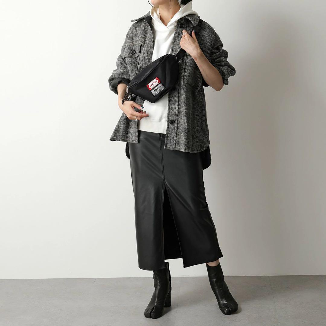 極美品☆MM6 EASTPAKコラボ ウエストバッグ リバーシブル ボディバッグ