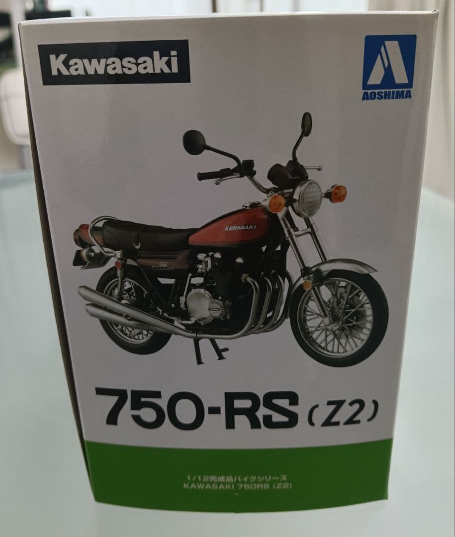 アオシマKawasaki 750-RS (Z2)1/12 ダイキャストミニバイク - メルカリ