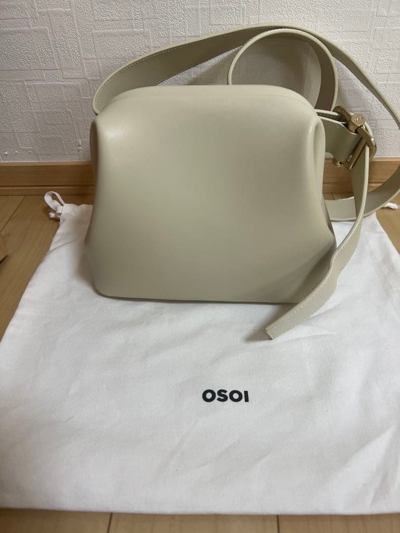 OSOI オソイ MINI BROT ショルダーバッグ　がま口 OSOI オソイ ショルダーバッグ FOLDER BROT レディース レザー がま口