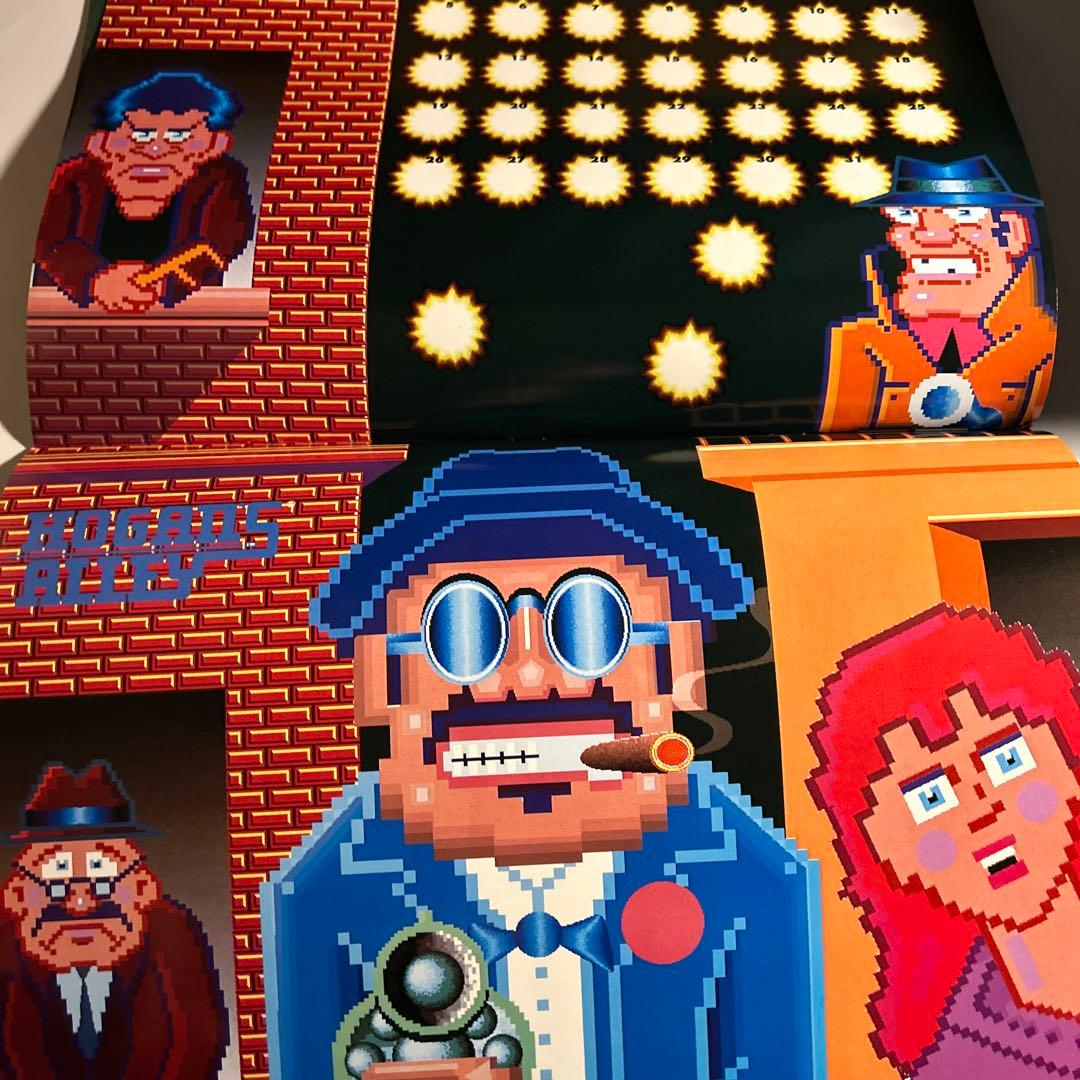 任天堂1990カレンダー」スーパーマリオ ゼルダの伝説 メトロイド