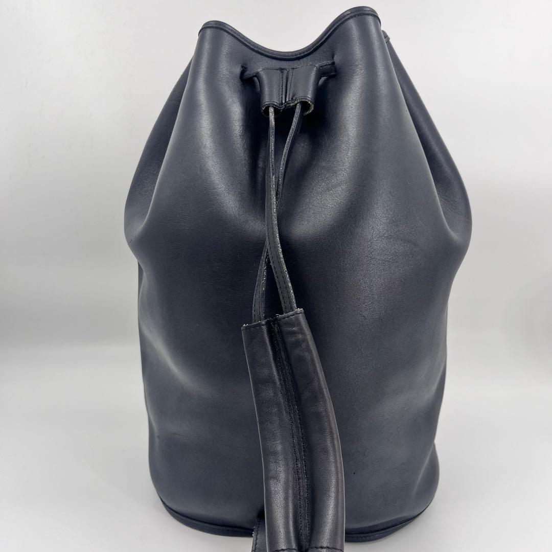 美品✨オールドコーチ 西口修平着用 ショルダーバッグ 巾着型 レザー