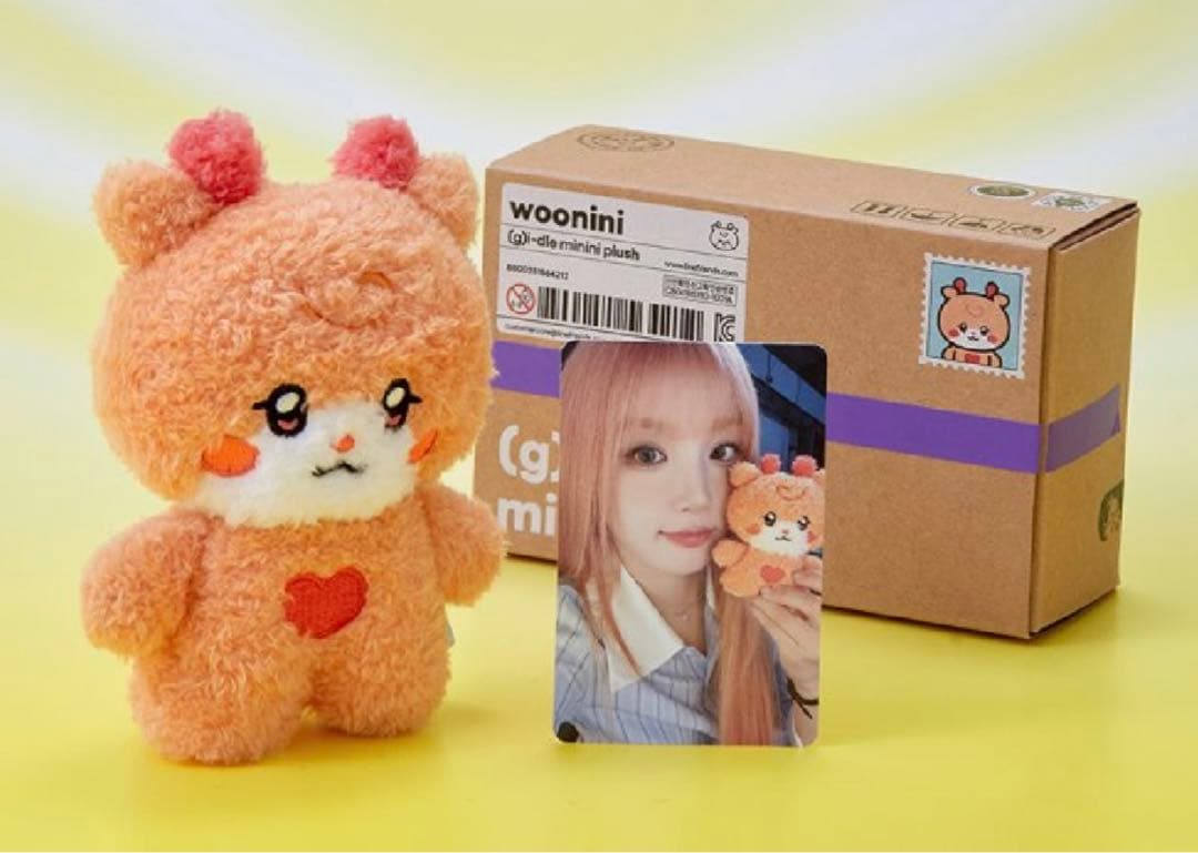 g)i-dle minini ぬいぐるみ woonini ウニニ ウギ - メルカリ