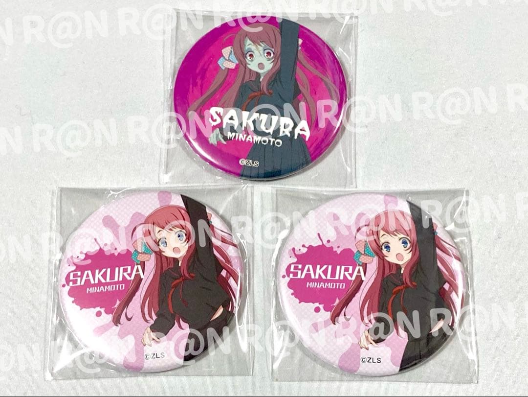 ゾンビランドサガ 東京アニメセンターコラボ 缶バッジ 源さくら - メルカリ