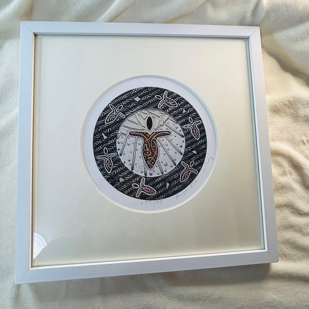 アンディ・レイキ「エンジェル502」中古 アート⭐︎シリアルNO 55/199