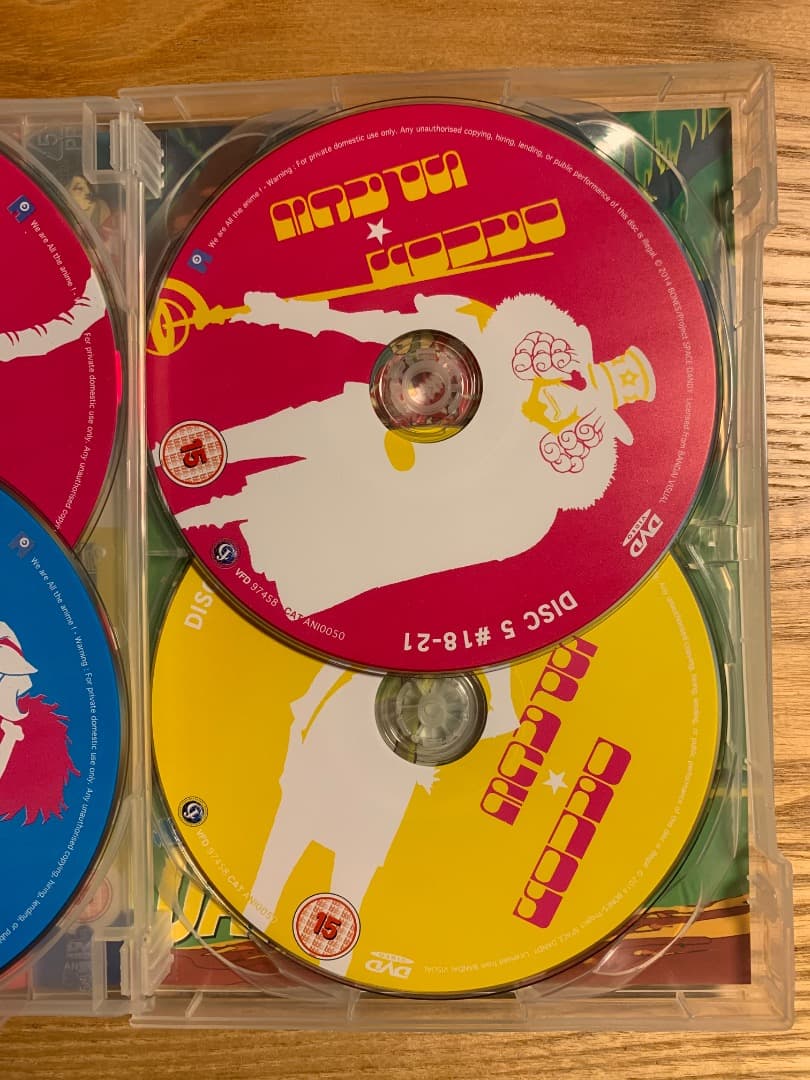 スペース☆ダンディ コンプリートBOX DVD (シーズン1&2)インポート品