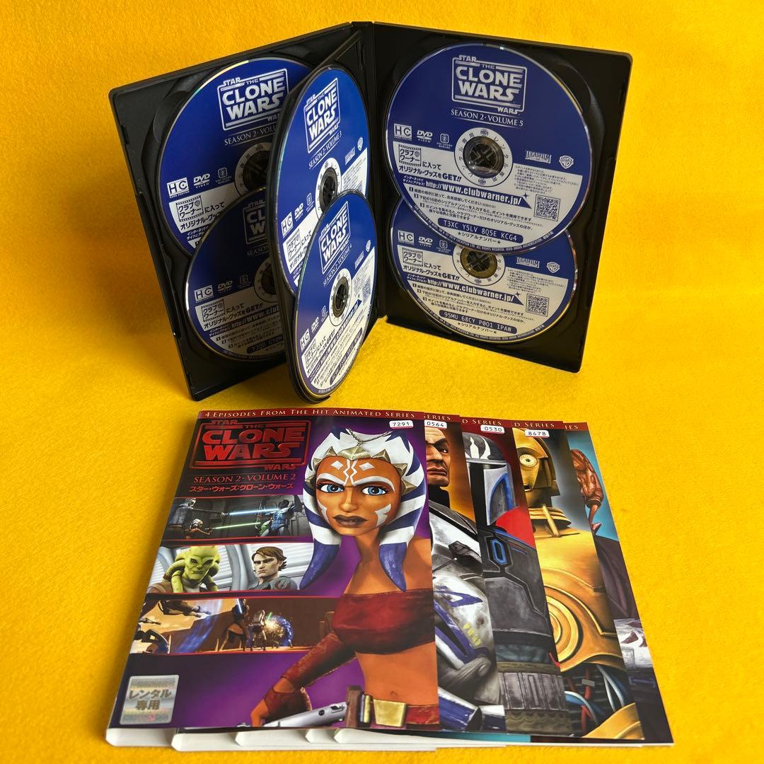 《新品ケース》スター・ウォーズ　クローン・ウォーズ　DVD 全巻セット