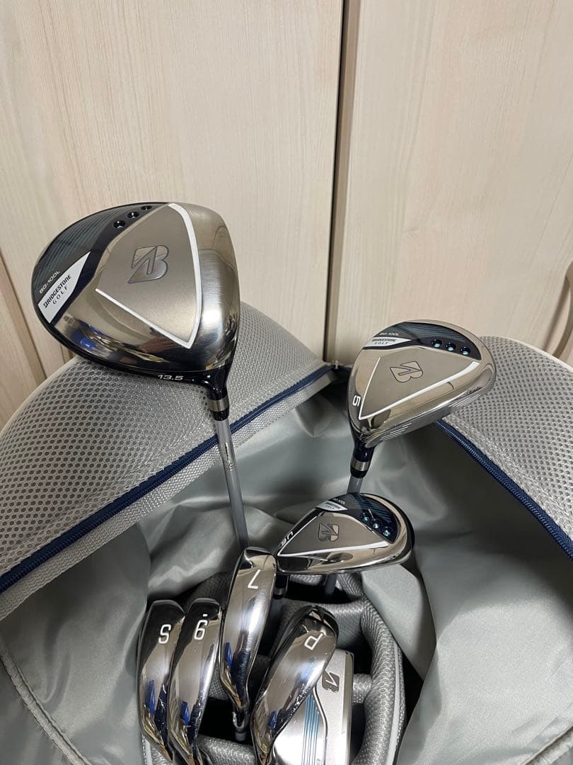 レディース　ブリヂストン ゴルフ BG-100L クラブセット 8セット BG-100L キャディバッグ付 8本セット [カラー：ネイビー](NA（ネイビー