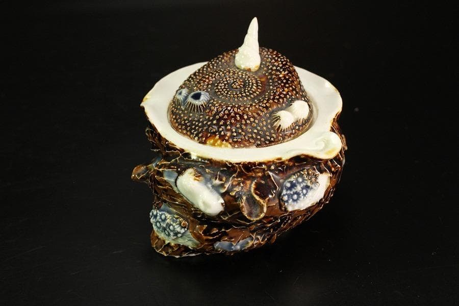 古平戸 名品 栄螺 蓋物 五件 京都料亭 蔵出 - メルカリ