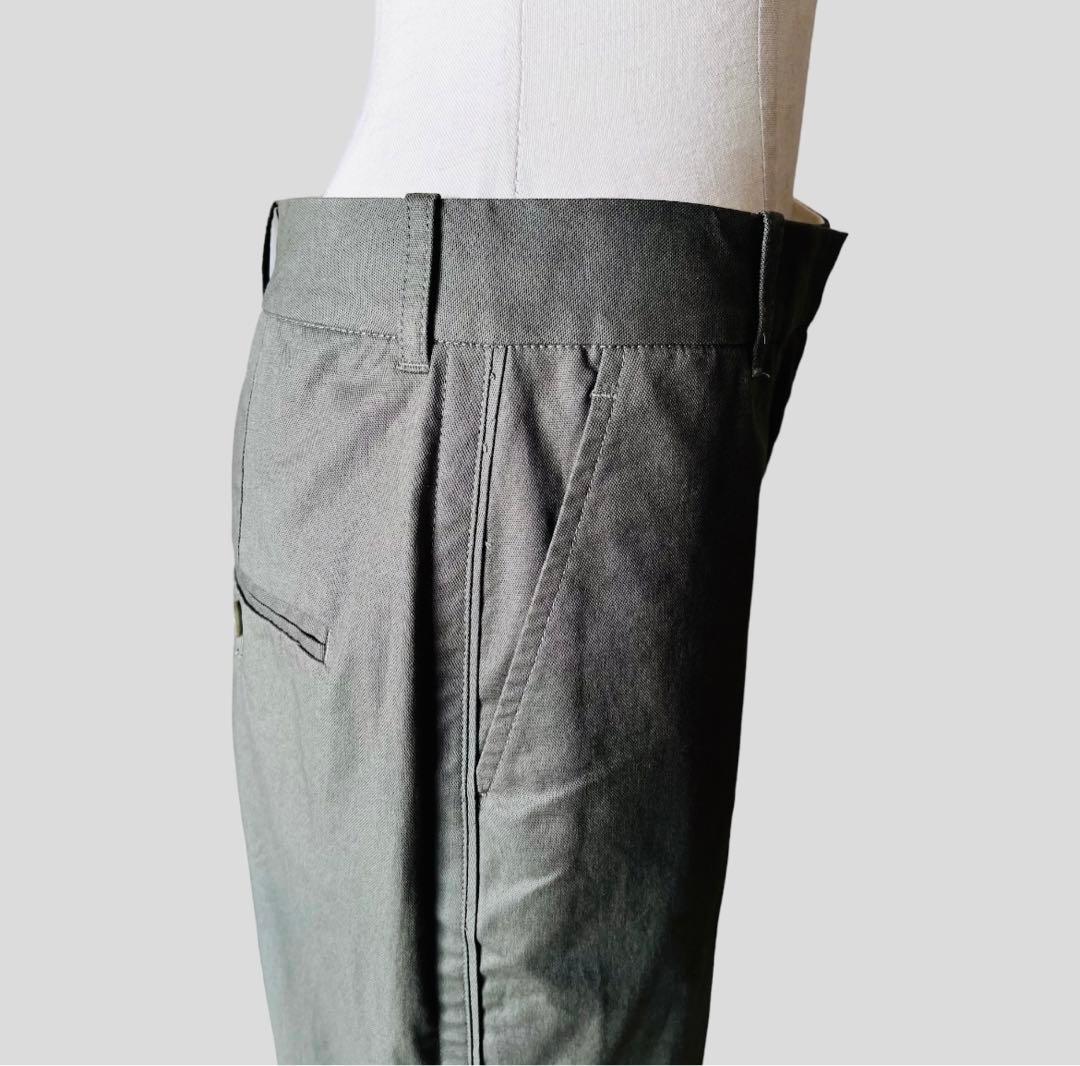 今期 3.1フィリップリム ノータック コットン パンツ 4 カーキ ARMY