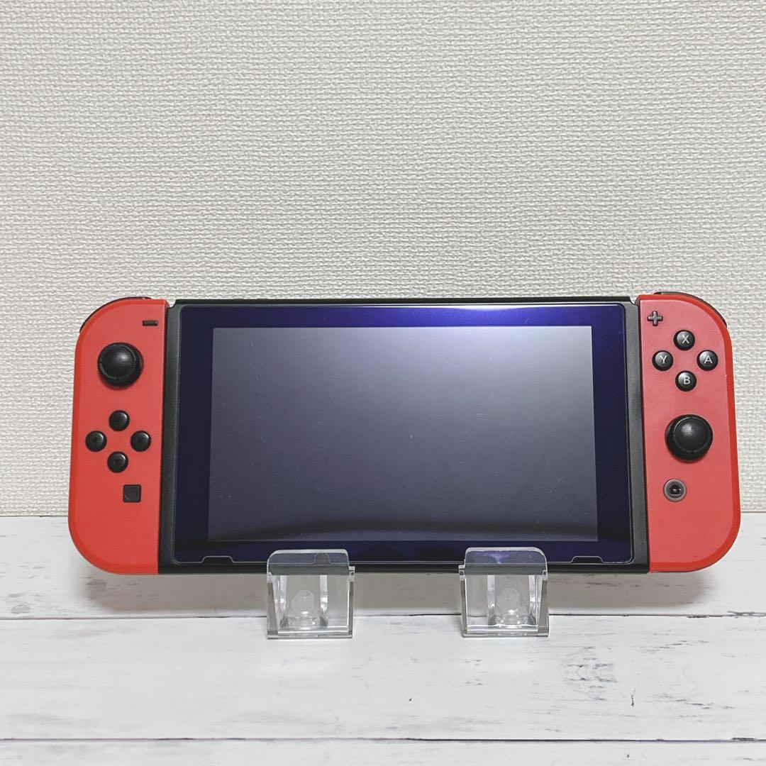 【動作OK】　Nintendo Switch マリオレッド Amazon.co.jp: Nintendo Switch(有機ELモデル) マリオレッド : ゲーム