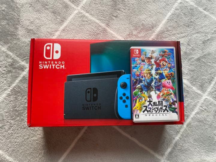 ニンテンドースイッチ新型 ネオンブルー スマブラカセット付き Amazon.co.jp: Nintendo Switch 本体 (ニンテンドースイッチ) Joy-Con
