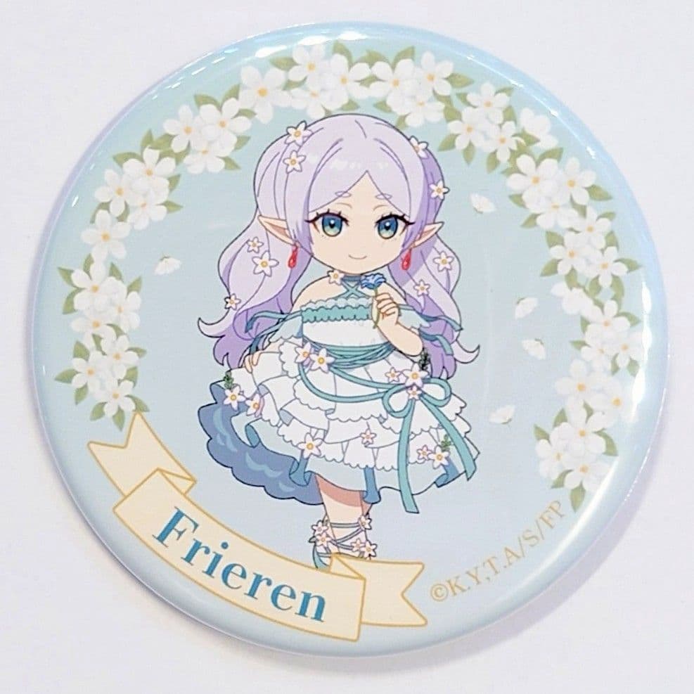 フリーレン ミニキャラ 缶バッジ フリーレンカフェ Flower Garden