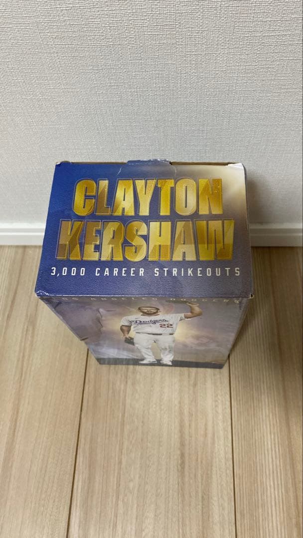 Clayton Kershaw 3,000キャリアストライクアウト フィギュア