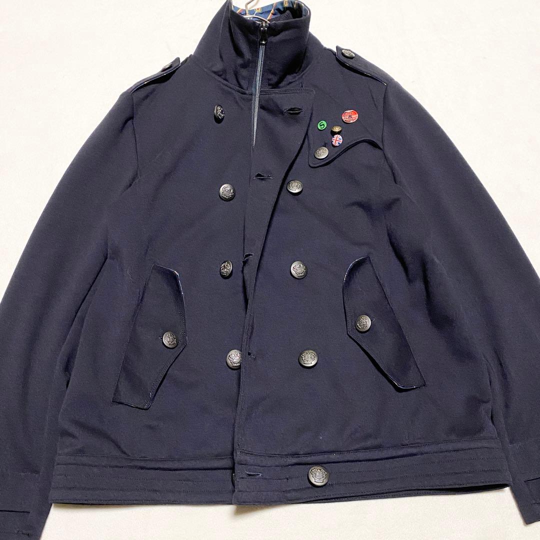 PINCPONC お兄系 y2k アーカイブ ギミック スタンドカラー 短丈 - メルカリ