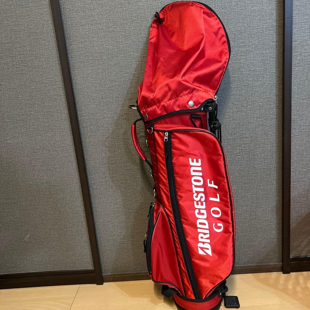 BRIDGESTONE GOLF キャディバッグ レッド BRIDGESTONE（ブリヂストン） ブリヂストンゴルフ プロレプリカ 総