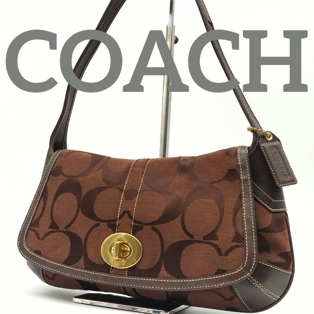 コーチ ショルダーバッグ 11257 エルゴ シグネチャー アクセサリー