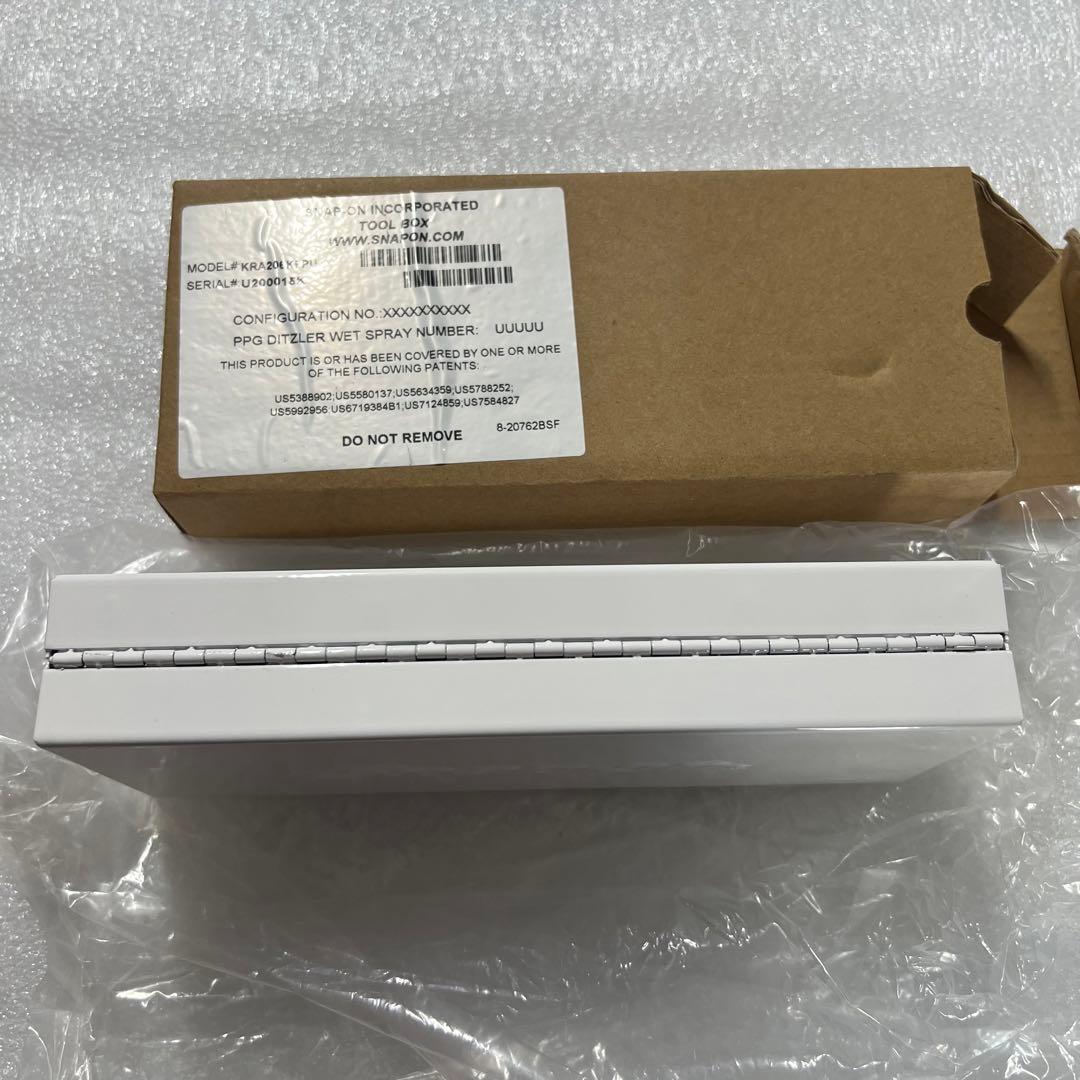 スナップオン KRA206KFPU 白 工具箱 ペンケース 鉄 絶版品 - メルカリ