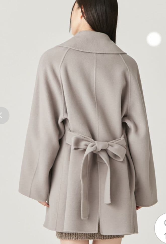 FRAY.ID [2024]ウールリバーミドルコート - メルカリ