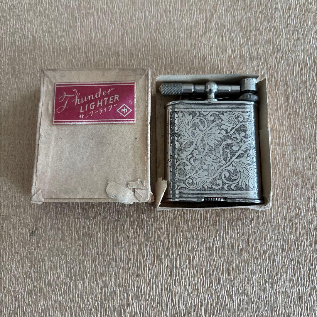 ビンテージ オイルライター 国産 Thunder Lighter Imazu ビンテージ オイルライター 国産 Thunder Lighter Imazu