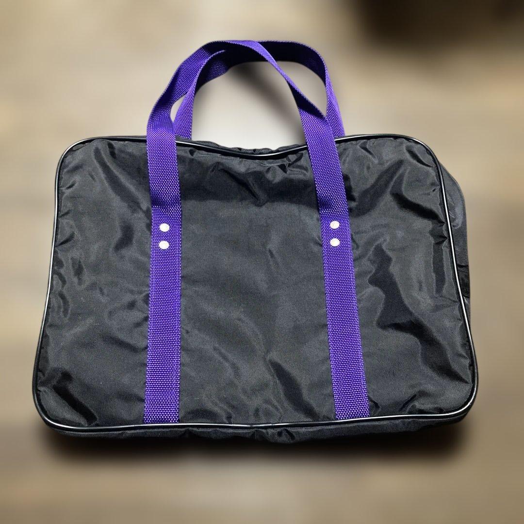 レア】旧ワッペ 数量限定色 スクバ 紫×黒 ワッペ 黒×紫 - メルカリ