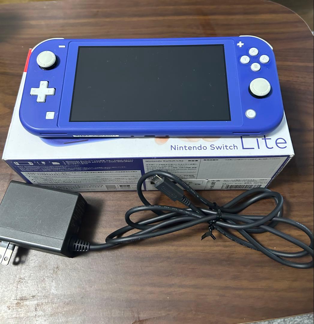 Nintendo Switch Lite ブルー 充電器付き Refurbished Nintendo Switch Lite Blue Console & Charger Region