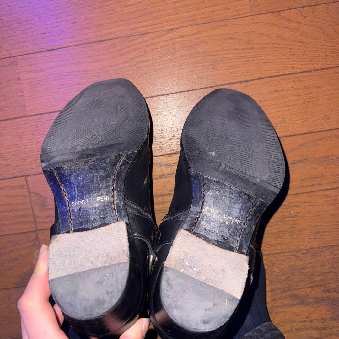 名作saint laurent ヒールジップエディ期size41 - メルカリ