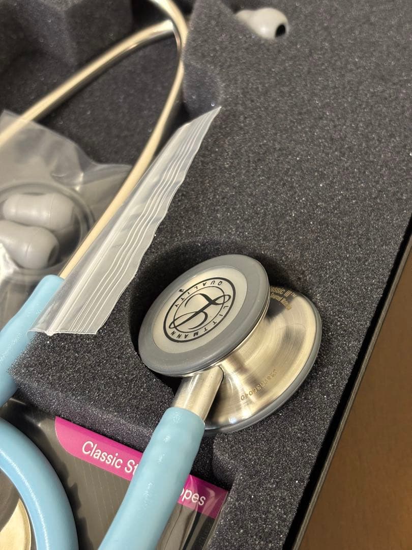 ①新品 Littmann Classic III 聴診器 水色 - メルカリ