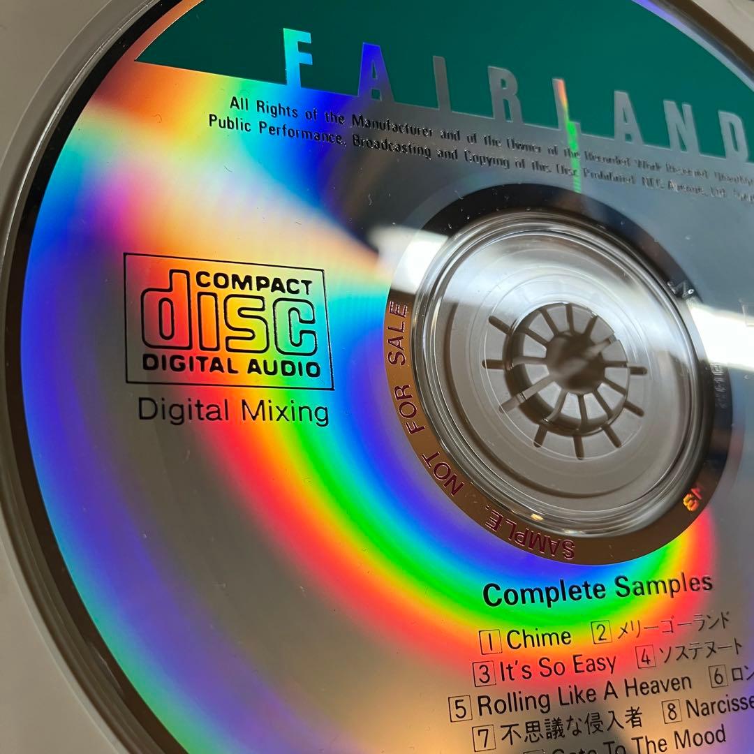 KEDGE Complete Samples 1988年サンプル盤 希少CD