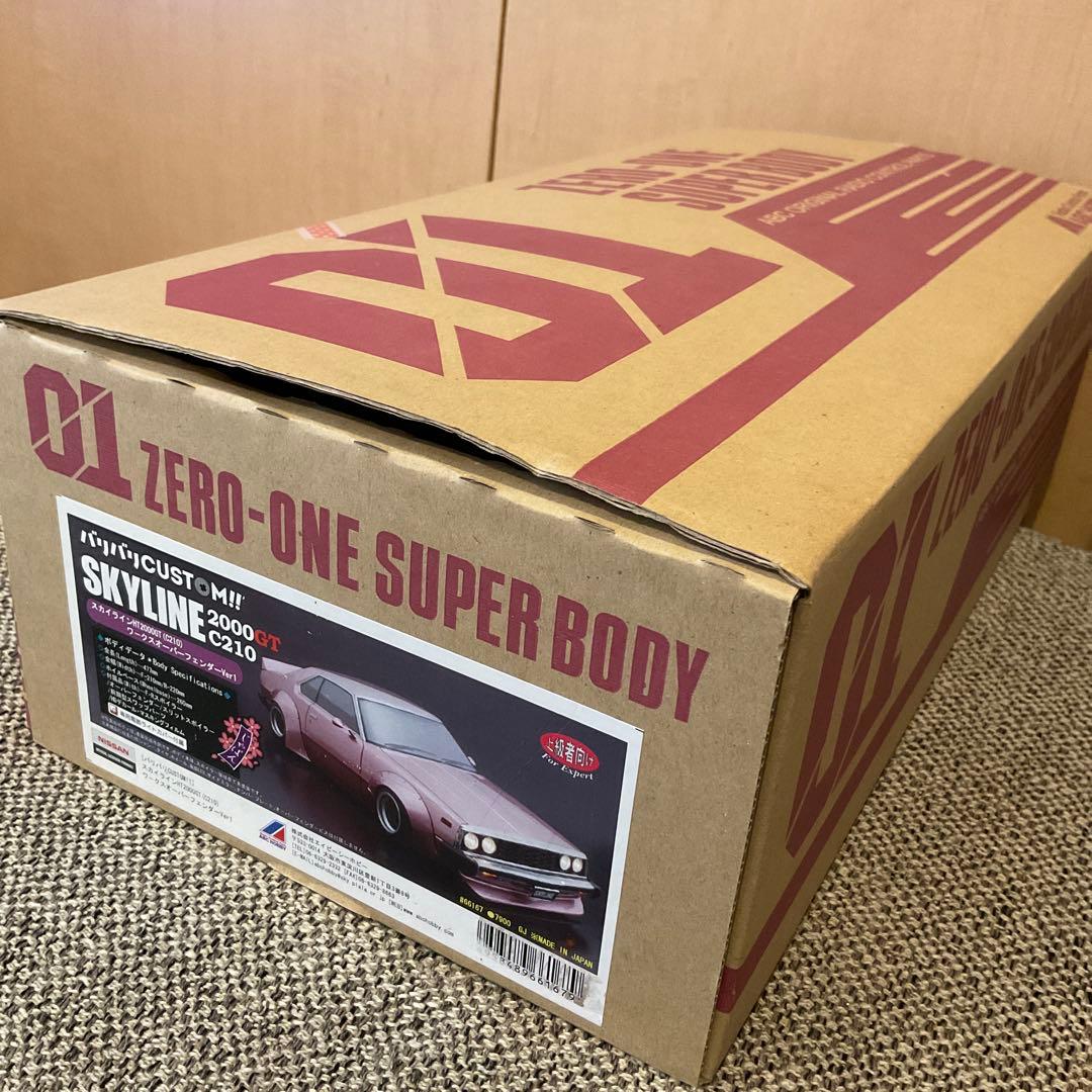 新品 ABCホビー ゼロワン 日産 スカイライン ジャパン 族車 ラジコン