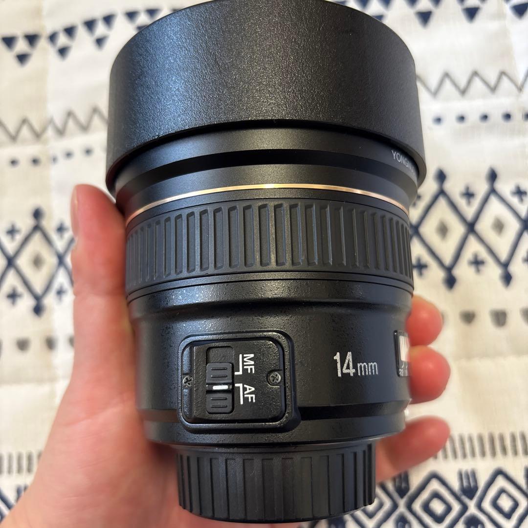 YONGNUO YM 14mm F2.8N ニコン用 超広角レンズ - メルカリ