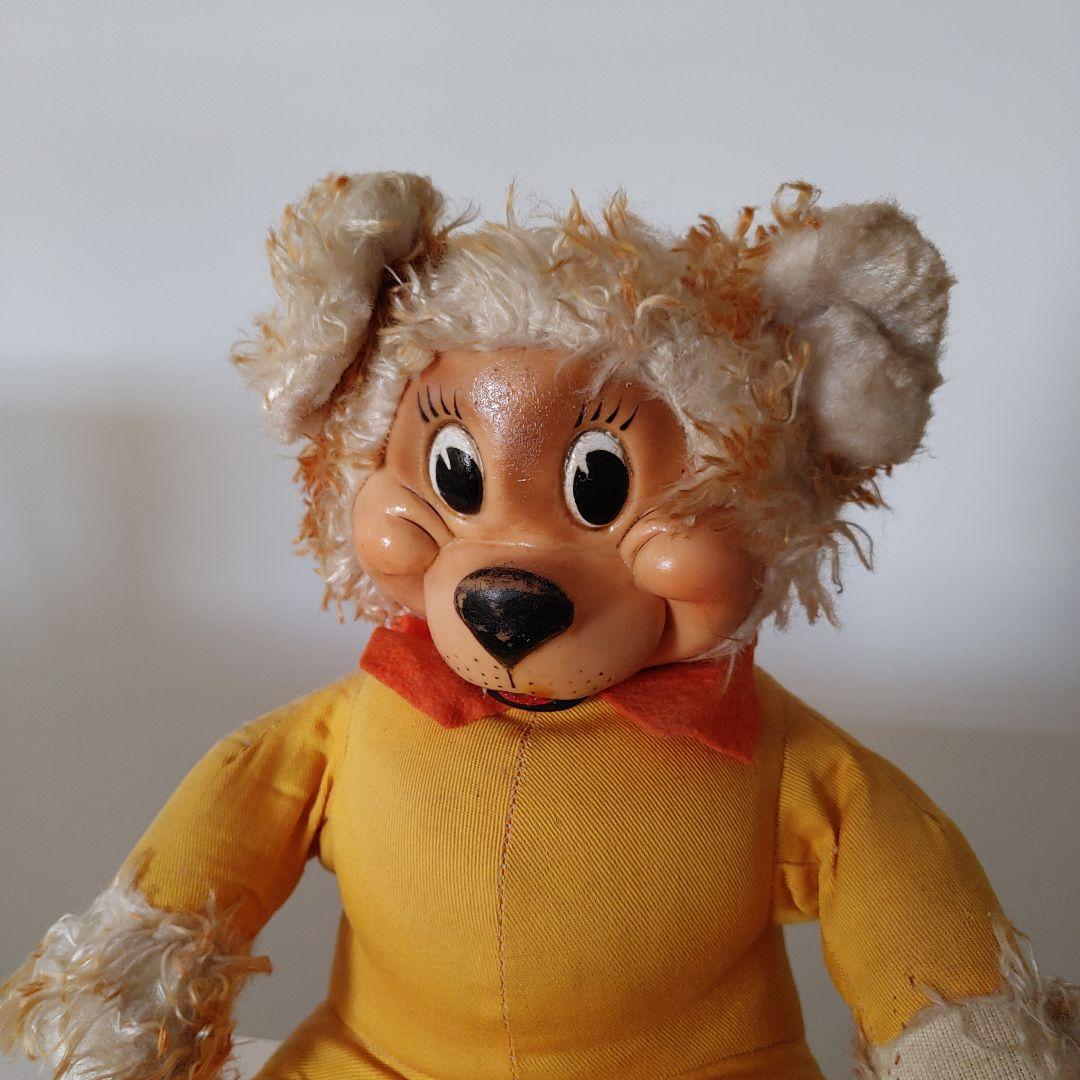 アンティーク 熊のラバーフェイスドール - メルカリ