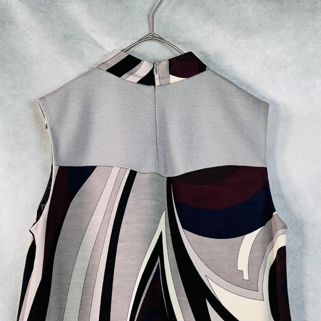 エミリオプッチ】ワンピース プッチ柄 ウール LVJグループタグ付 S～M