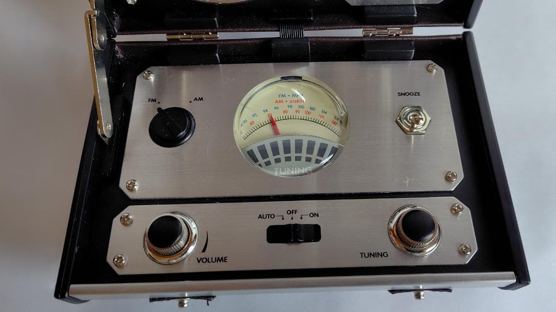 希少）スピリットオブセントルイス ラジオアラームロック AM/FM（裏面