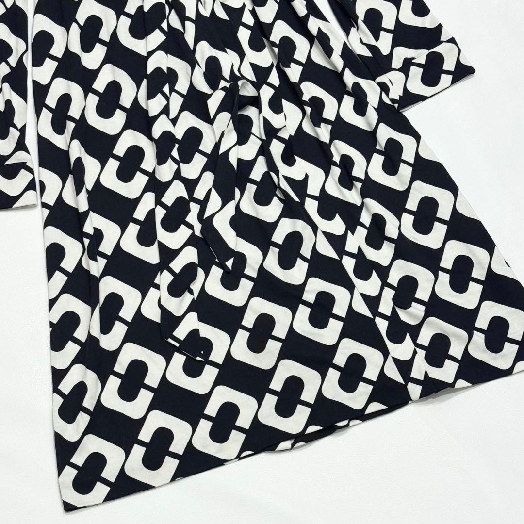 美品】DIANE von FURSTENBERG ラップワンピース チェーン柄 - メルカリ