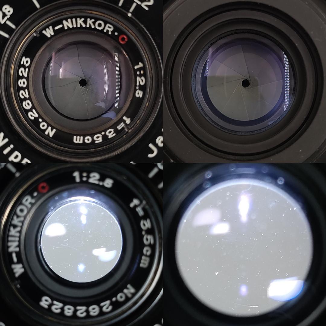 なかなか綺麗 Nikon W-NIKKOR C 3.5cm F2.5 Sマウント