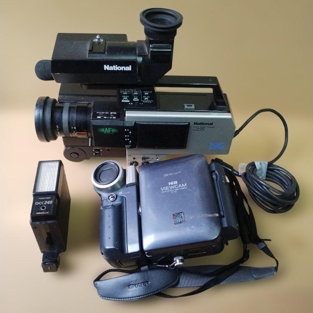 ナショナル ビデオカメラ他　東芝　フジカ　アンティーク　村西とおる