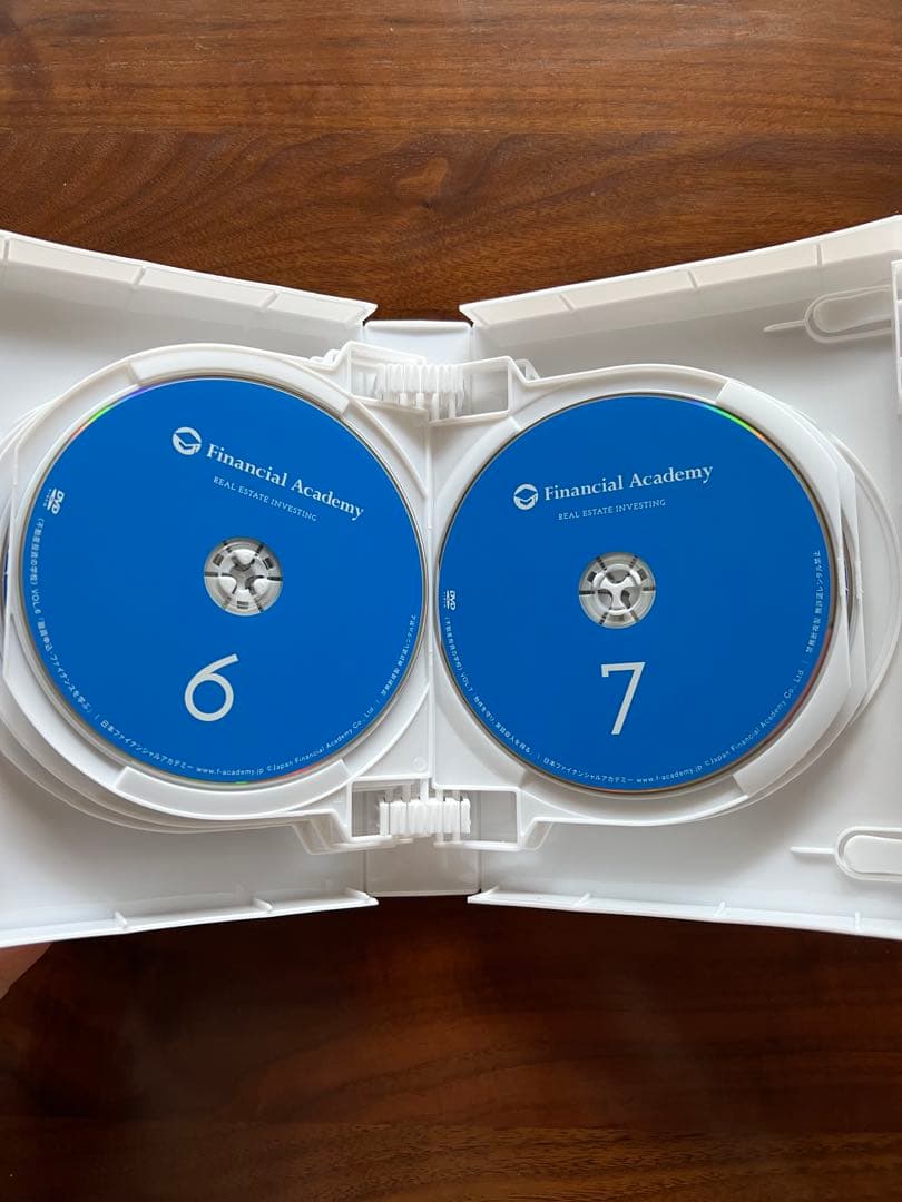 不動産投資の学校　教材セット　DVD&テキスト　ファイナンシャルアカデミー