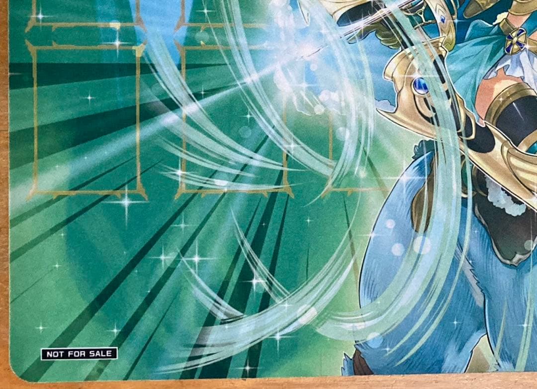 遊戯王 公式 召命の神弓-アポロウーサ プレイマット 月女神の鏃