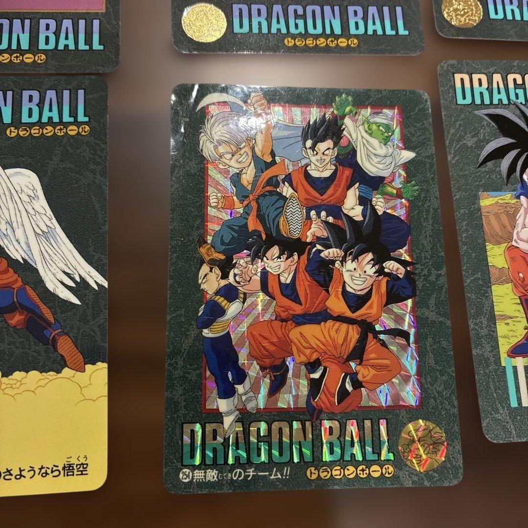 当時物》ドラゴンボール ビジュアルアドベンチャーカード 8枚セット