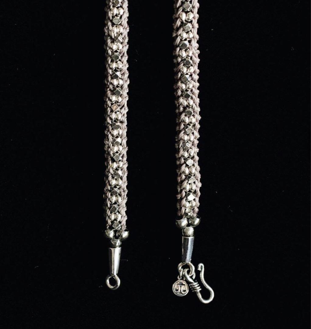 Sara Finchley サラフィンチリー シルバーミサンガ ブレスレット