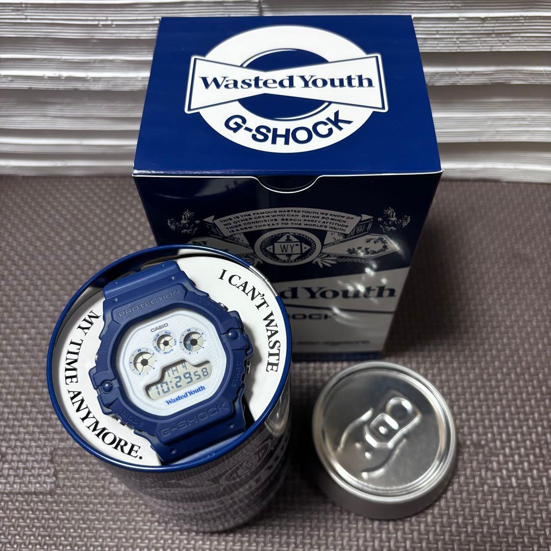 Wasted Youth x G-Shock カシオ verdy 腕 時計 青 即完売の予感！G-SHOCK×Wasted Youthのコラボ腕時計が登場 | 時計