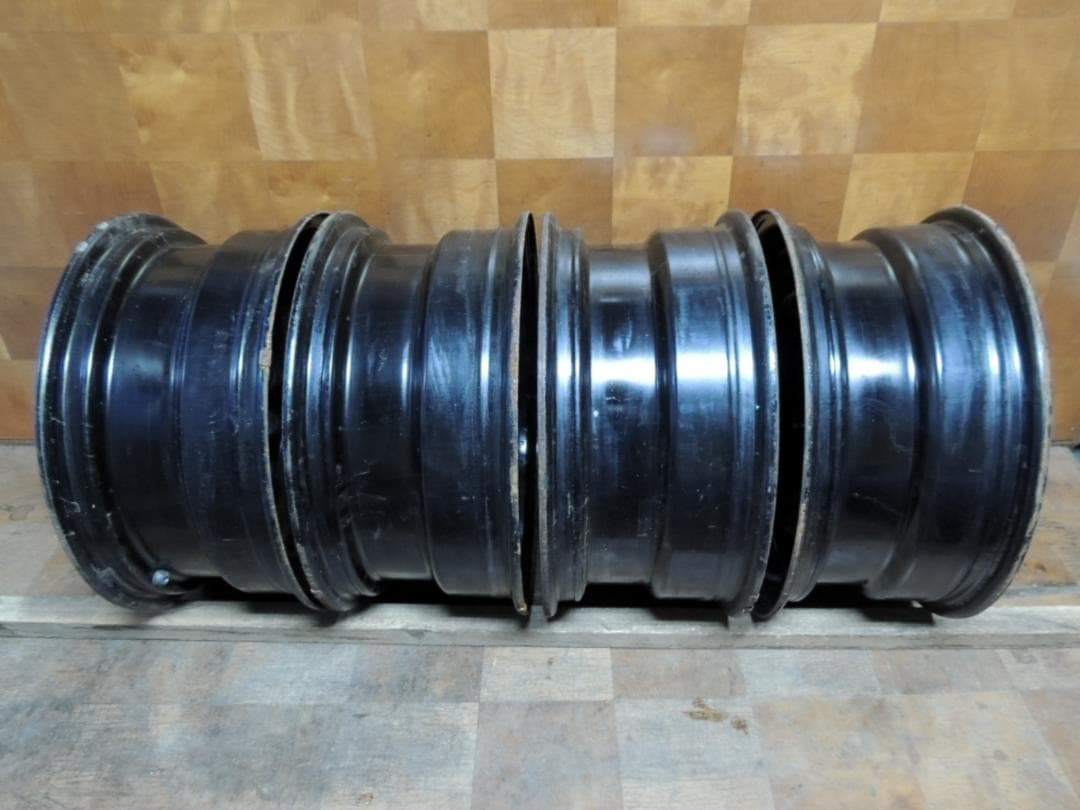 T795　17×7.5J　スチールホイール　4本　FJクルーザー　サビ有り