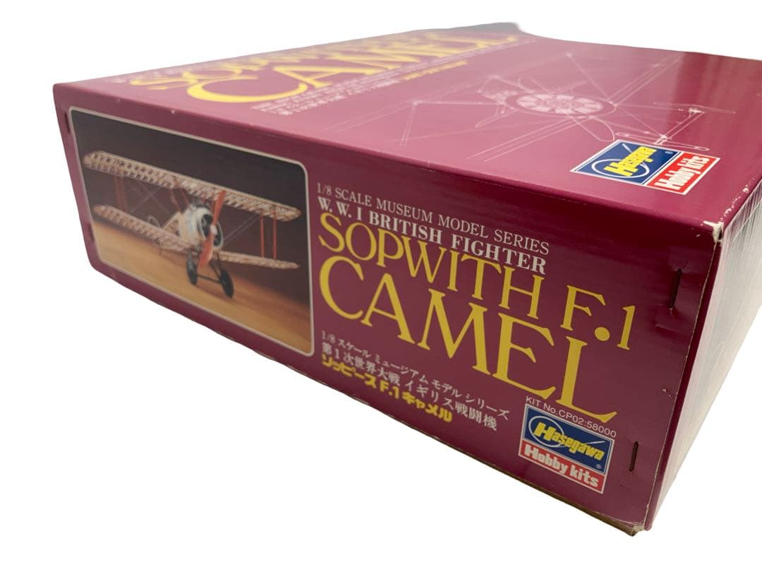 未組立 ハセガワ 1/8 ソッピース F.1 キャメル 第1次世界SOPWITH
