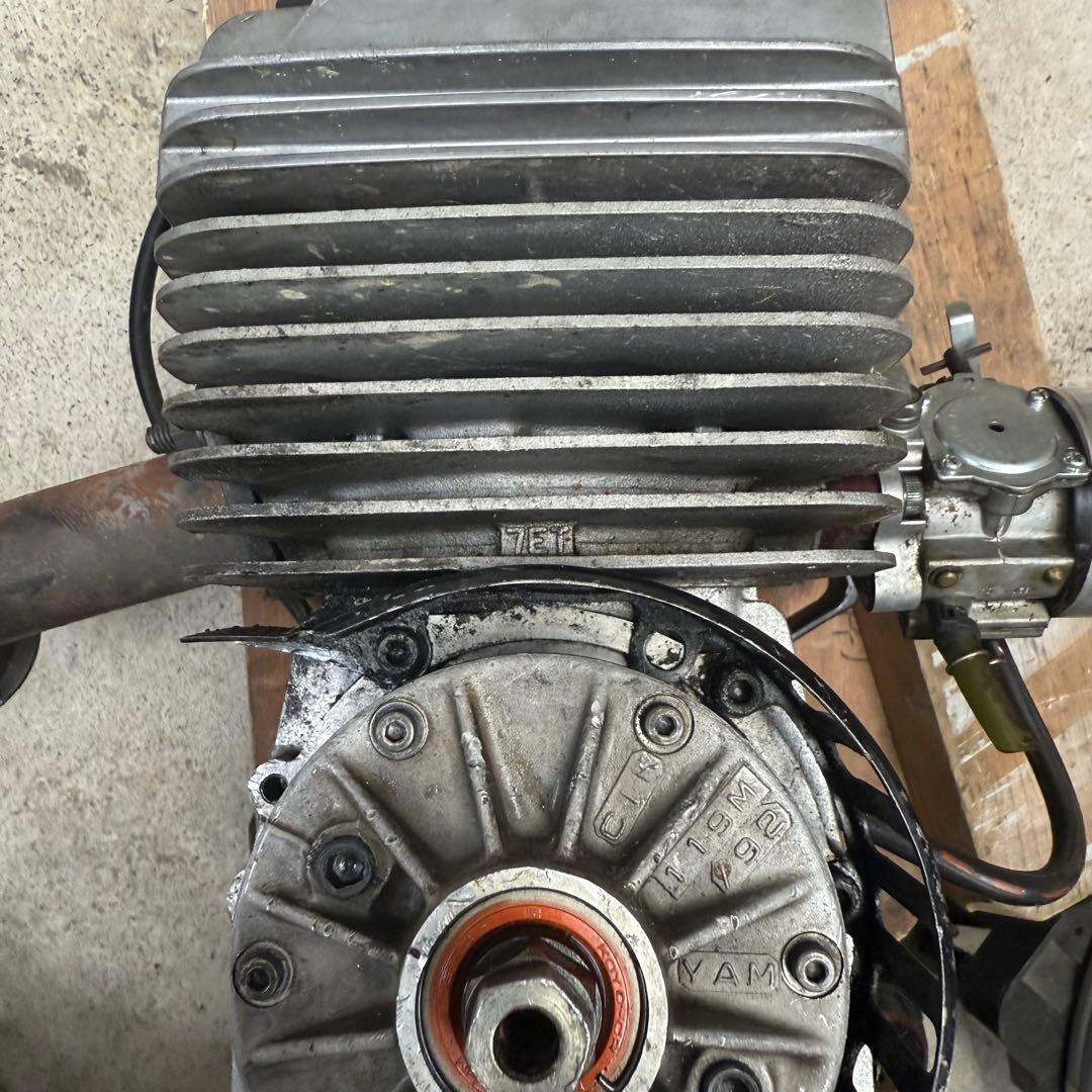 ヤマハ KT100 カートエンジン 湿式クラッチ付き リコイルスターター