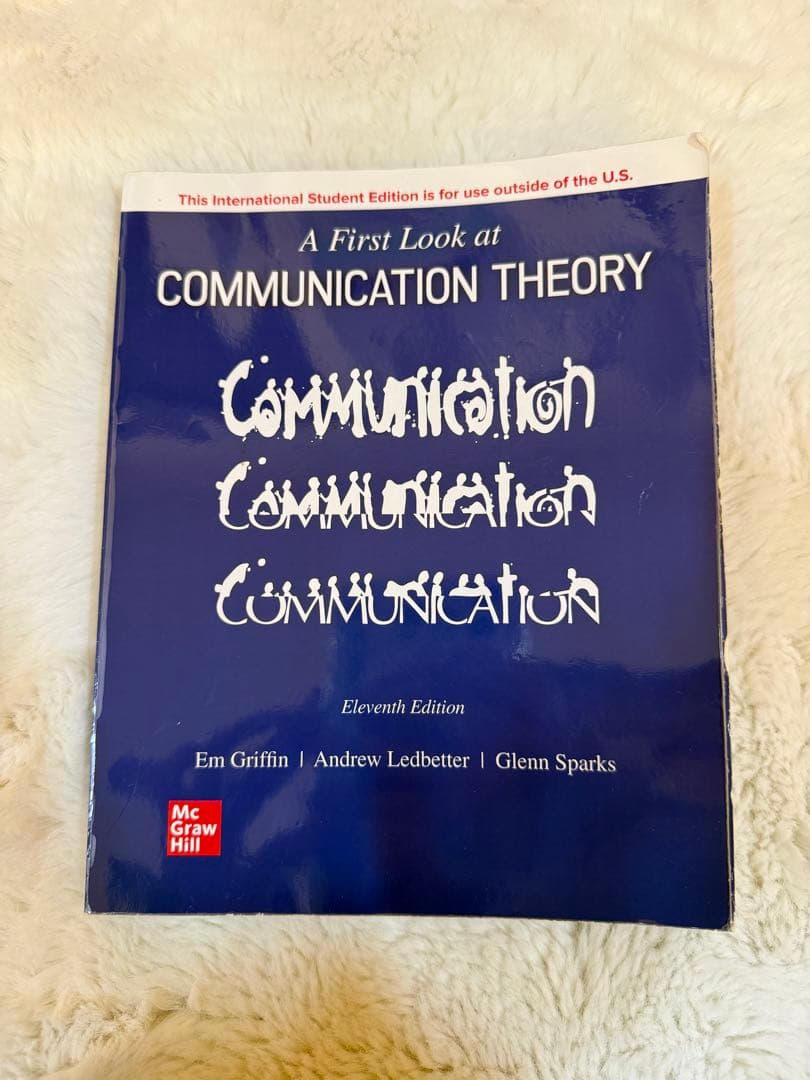 語学・辞書・学習参考書 A First Look at Communication Theory A First Look at Communication Theory: 9780073523927: Speech Books