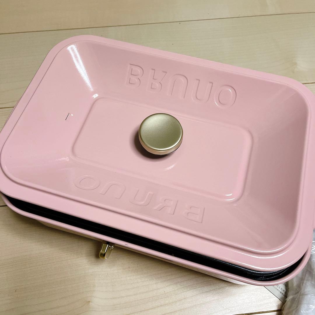 ブルーノ コンパクトホットプレート ピンク 新品未使用 たこ焼き器